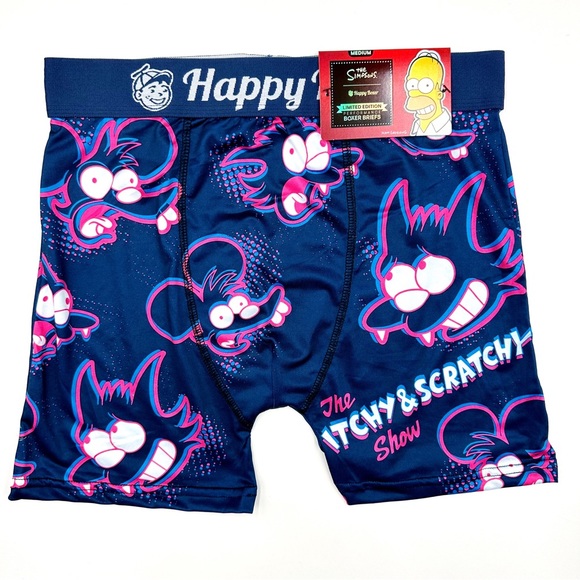 The Simpsons Underwear & Socks The Simpsons Itchy And Scratchy Show